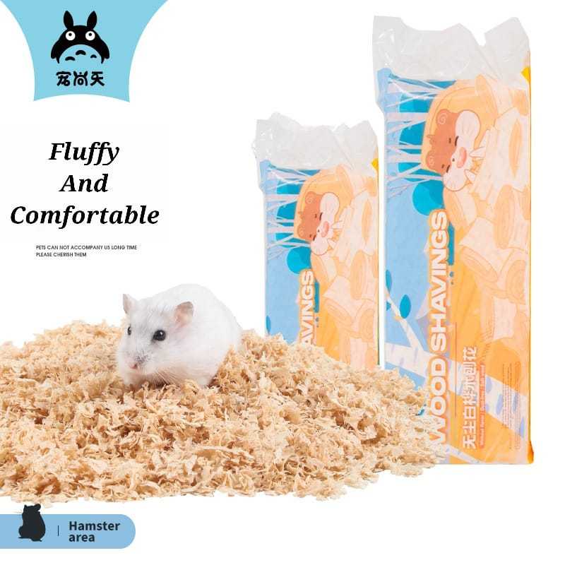 WOOD POWDER / BEDDING HAMSTER WOOD POWDER 500GRAM 6LITER แบรนด์ JOSANTY