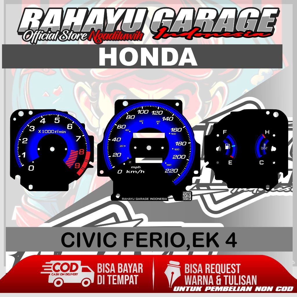 Civic FERIO METER SPIDO PANEL CIVIC FERIO SPIDO PANEL