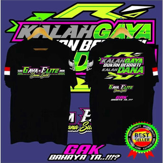 KAOS GAYA ELITE DANA SULIT ATASAN PRIA KATA-KATA TERBARU