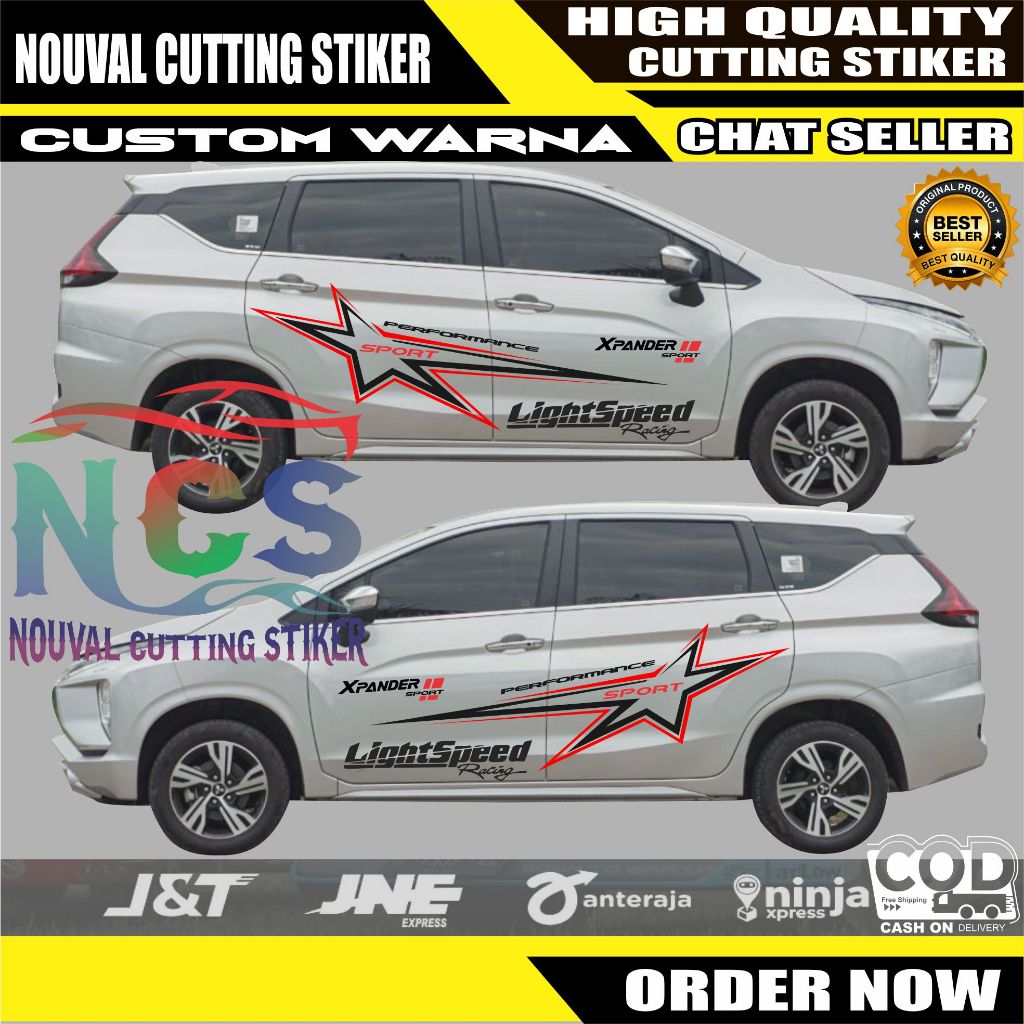 สติ๊กเกอร์ตัด Xpander ล่าสุด สติ๊กเกอร์ Mitsubishi Xpander