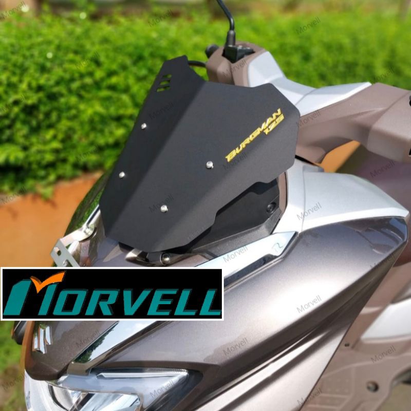 Suzuki Burgman 125 กระจกบังลม winsil ชิวหน้า