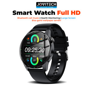 Jovitech Smartwatch Full HD 1.39 inch IPS Bluetooth Color Circle Sports Jam Tangan Fitness Tracker Wristband Heart Rate Waterproof - SW37