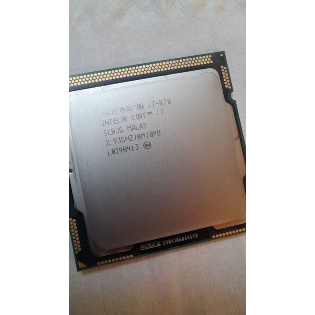 โปรเซสเซอร์ Intel® CoreTM i7-870 LGA 1156 Lynnfield