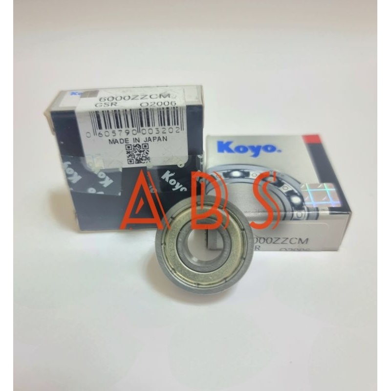 KLAR/BEARING 6000 ZZ KOYO 10x26x8MM