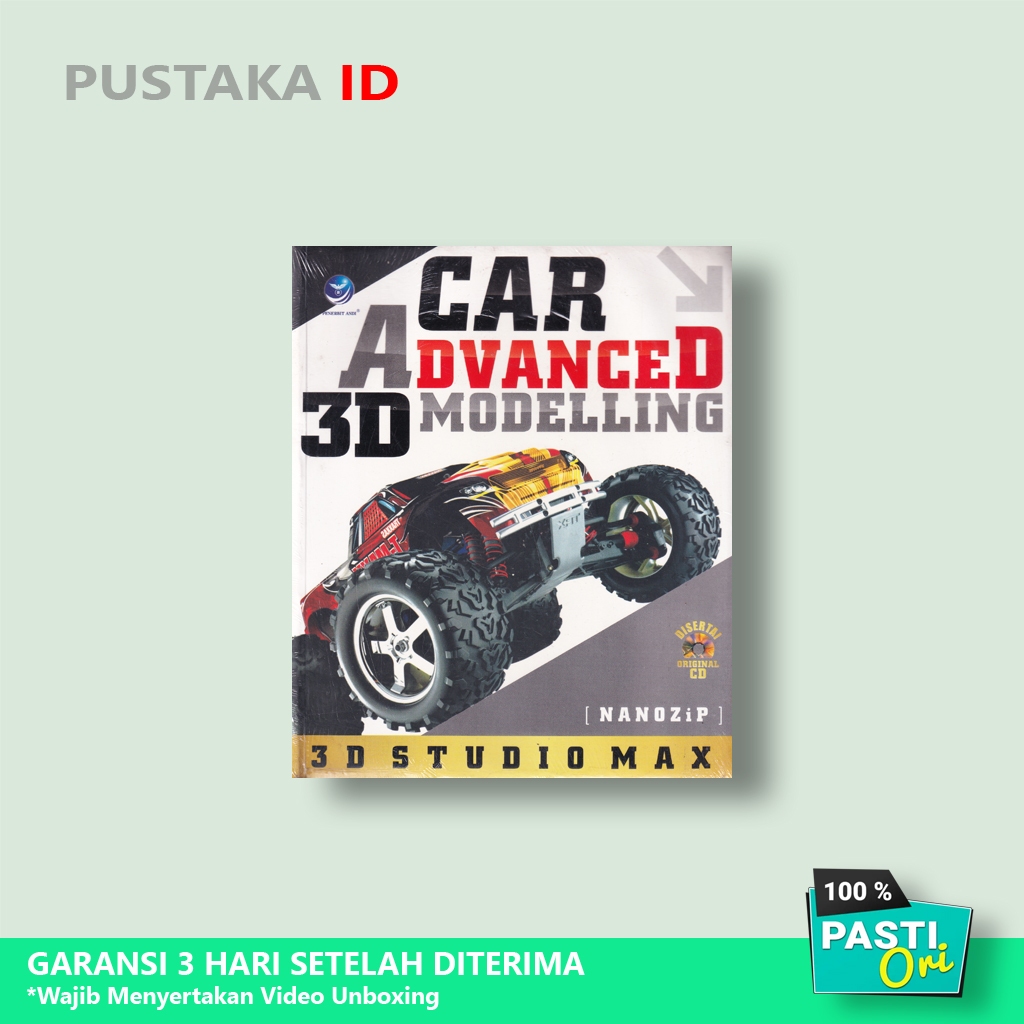 Car Advanced 3D Modeling 3d Studio Max Book - ต้นฉบับ