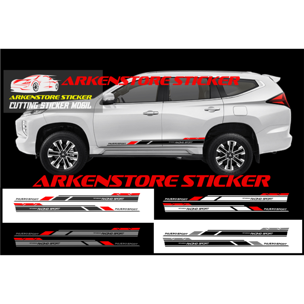 สติ๊กเกอร์ Pajero Sport, สติ๊กเกอร์ติดรถ Pajero Sport, สติ๊กเกอร์รายการ Pajero Sport