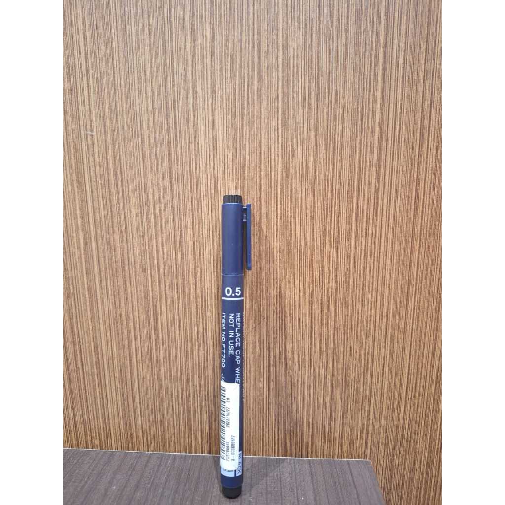 ปากกาวาดภาพ Snowman FT 700 05 สีดํา