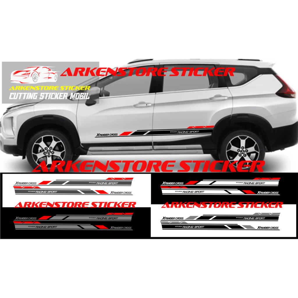สติ๊กเกอร์ Mitsubishi Xpander Cross, สติ๊กเกอร์ติดรถ Xpander Cross, สติ๊กเกอร์ Xpander Cross, สติ๊กเ
