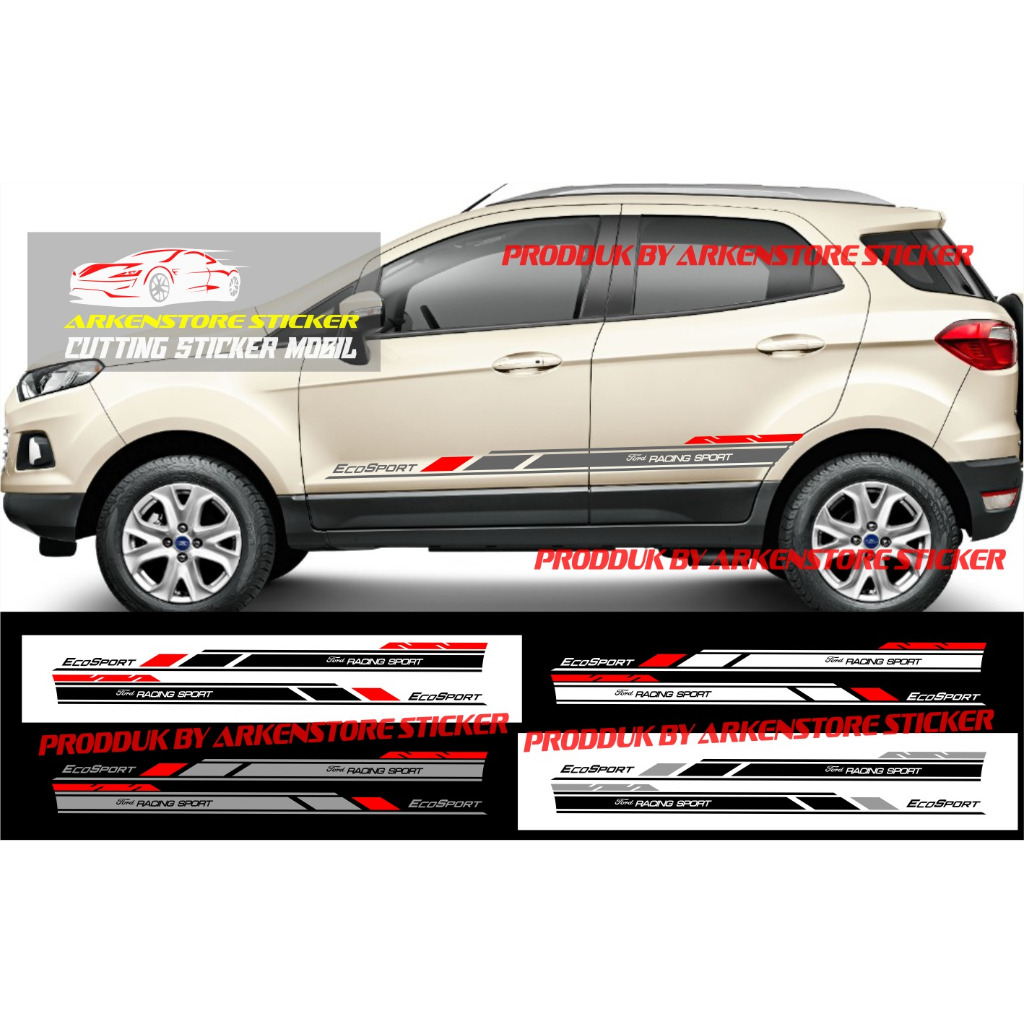สติ๊กเกอร์ตัด Ford Ecosport, สติ๊กเกอร์ติดรถ Ecosport, สติ๊กเกอร์รายการ Ecosport