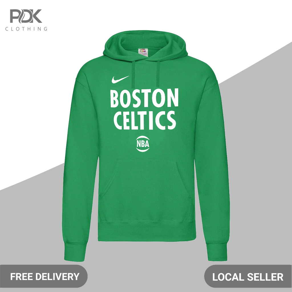 เสื้อฮู้ด เสื้อกันหนาวบาสเก็ตบอล Boston Celtics Nba