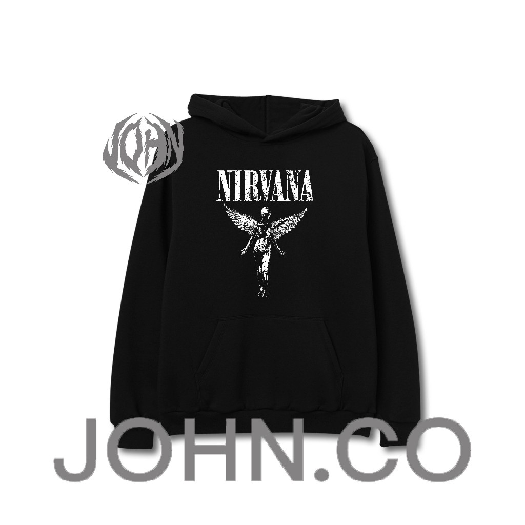 Nirvana Cotton Fleece เสื้อฮู้ด Unisex