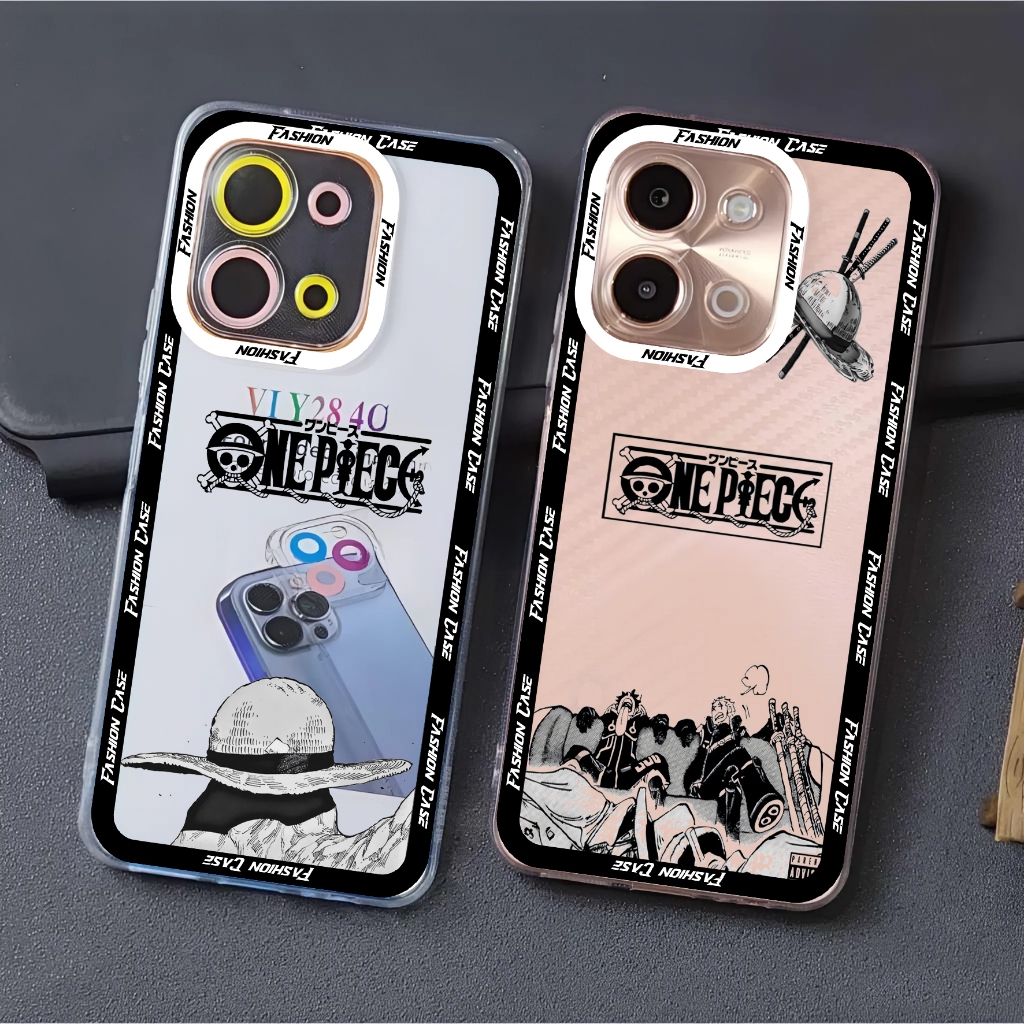 Vivo Y28 4G Clear Softcase - เคส Vivo Y28 5G - Softcase Clear Case Fashion Case [HH-693]