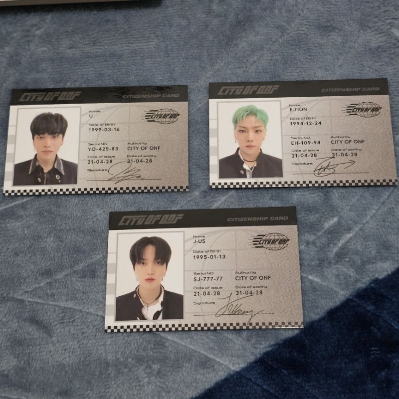 [ONF] การ์ด CITIZENSHIP