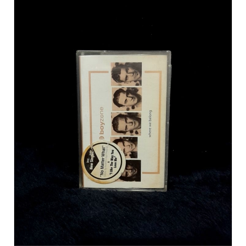 เทปคาสเซ็ท BOYZONE - Where We Belong || สภาพดี