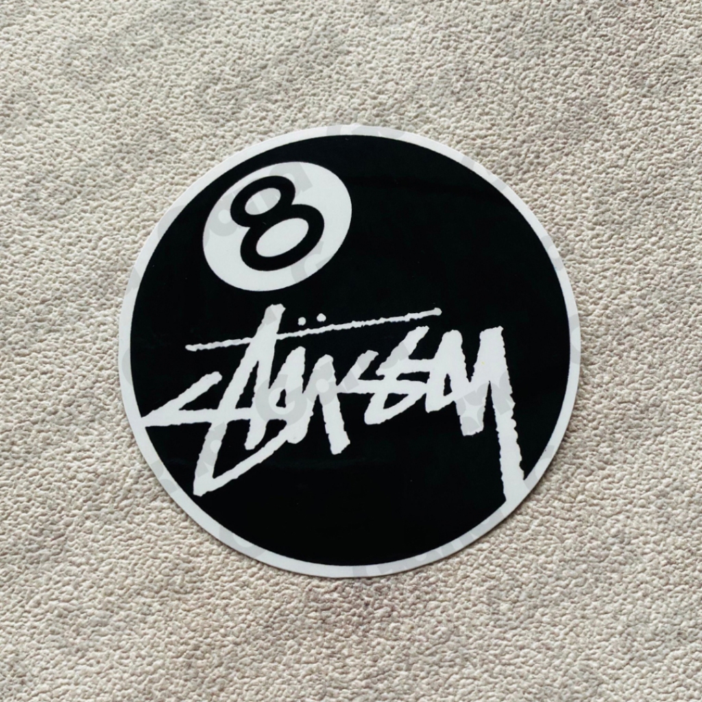 สติ๊กเกอร์แบรนด์ Stussy 8 Ball สติ๊กเกอร์ Stussy ยี่ห้อ Stussy Sticker Pack ความงามแล็ปท็อป Hp สติ๊ก