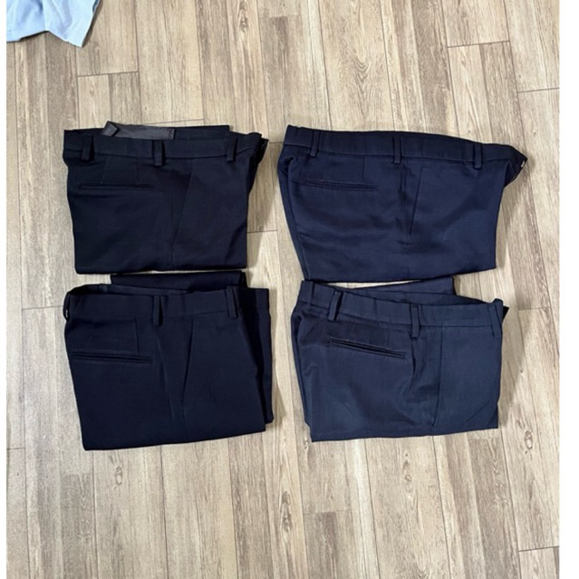 แพ็คเกจกางเกงขายาวสีกรมท่า 4 ชิ้น ใช้สําหรับ tb 168 bb 64