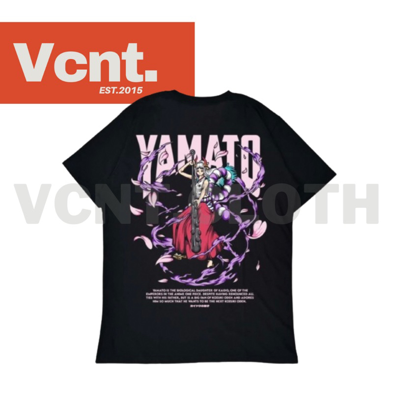 เสื้อยืด One PIECE ANIME - YAMATO/เสื้อยืด/ONEPIECE SERIES เสื้อ UNISEX