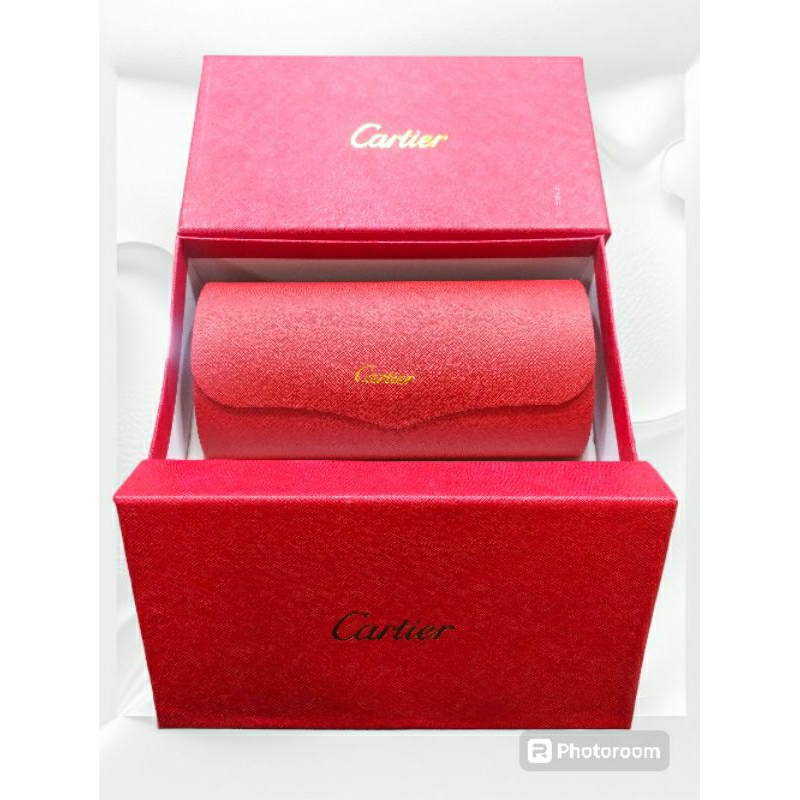 กล่องแว่นตายี่ห้อ Cartier