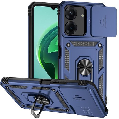 MERAH Hans! ใหม่ Anti-Shock Hardcase Transformer + RING Stand Redmi A5 A3 13C 13 12 12C 10 2022 10A 