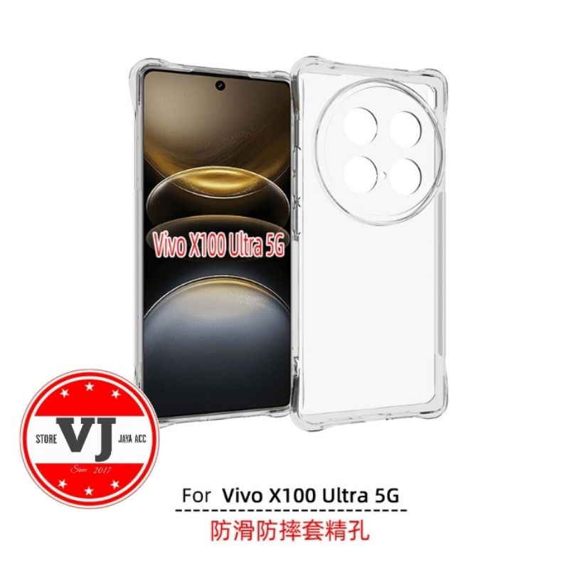 Softcase Anti Crack Vivo X100 Ultra Case TPU ซิลิโคนใส X100 ULTRA