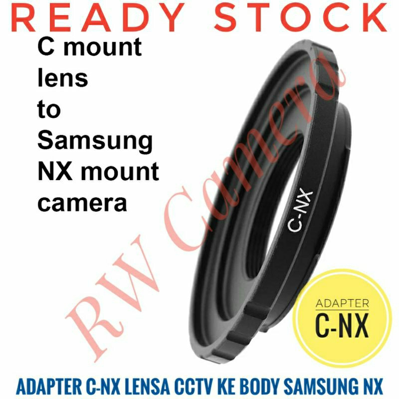 อะแดปเตอร์ C-NX เลนส์กล้องวงจรปิด Fujian C-Mount to Samsung NX กล้องวงจรปิดกล้อง Samsung NX NX NX5 N