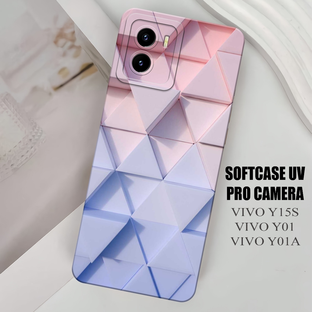 เคส HP VIVO Y15s - Y01 - Y01A - VIVO Y15s - Y01 - Y01A ล่าสุด - VIVO Y15s Softcase - Y01A - Pro Came