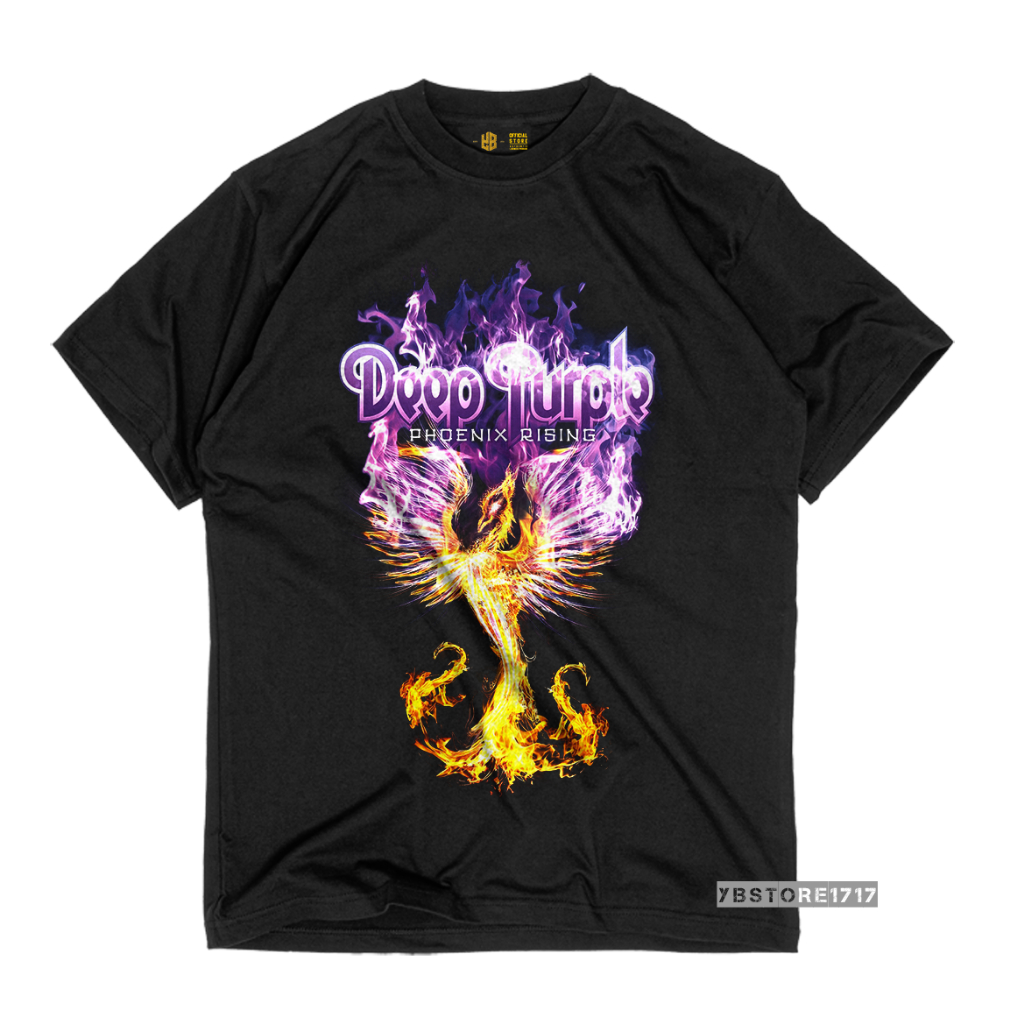 เสื้อยืด Deep Purple Fire - เสื้อยืดวงโลหะ