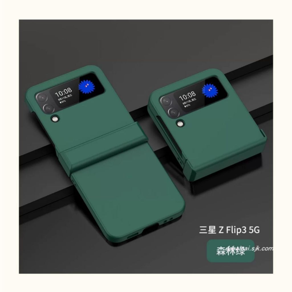 หนังพลิก HE 303 Samsung Z Flip 5 | ซัมซุง Z พลิก 4 | Samsung Z Flip 3 Leather 360 สินค้าเต็มรูปแบบกล