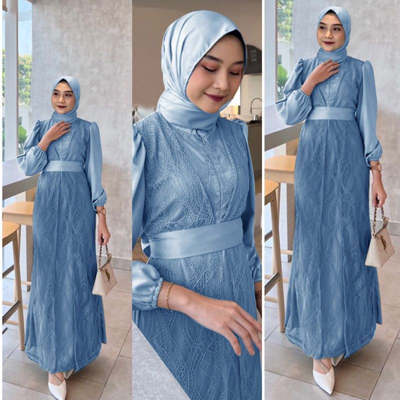 Hamis Ghmis Muslem Gsmis Trend 2026 Eid Gammis Gamis Girls Bestseller Jubbah Sarii ล่าสุด 2026 Gmosh