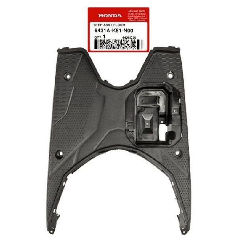 6431A-K81-N00 ฝาครอบขั้นชั้น Bordes Footrest Beat Eco Street K81 2016 - 2019