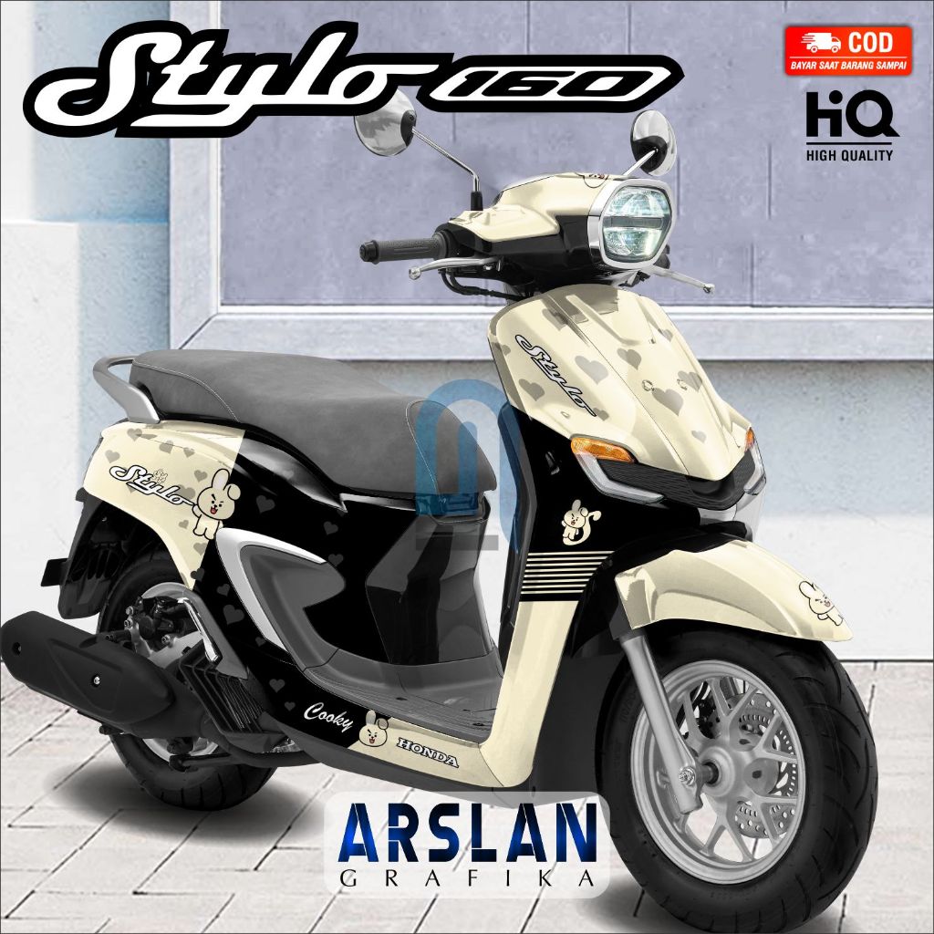 Decal Stylo 160 FullBody สติกเกอร์ Stylo 160 Full Body Striping Fullbody STYLO 160 ล่าสุด CHOCKEY