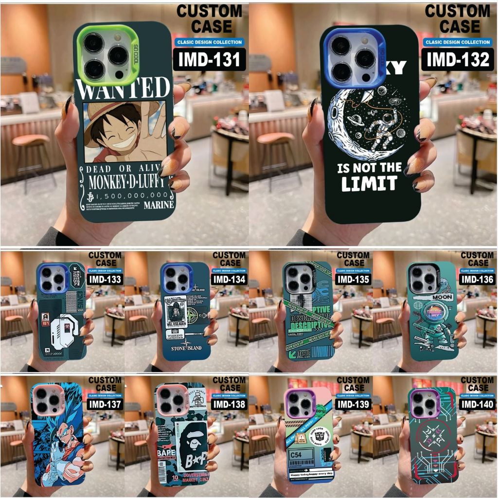 IPH 6/6+/7/8/7+/8+/X/XR/XS/XS MAX CASE IMAGE IMAGE IMD CODE C131-C140 MACC