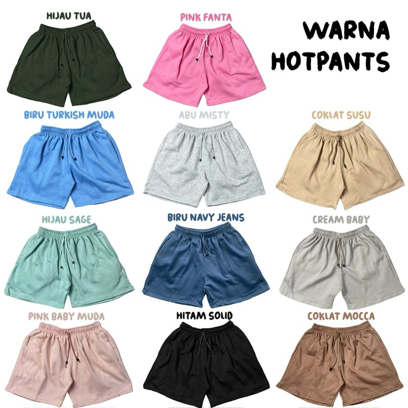 แพคเกจ 5 ชิ้น HNM SHORTS HNM CASUAL PANTS HNM SCUBA PANTS HNM CYCLING PANTS ผู้หญิง HOTPANTS