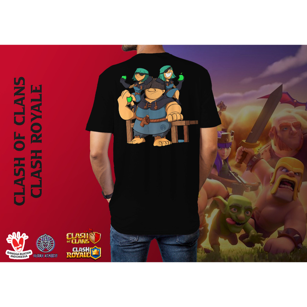 เสื้อยืด Clans Clash Royale The Rascals