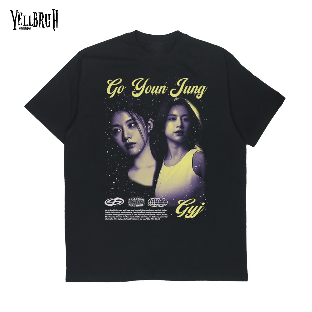 เสื้อยืด Idol Go Youn Jung Vintage Y2K