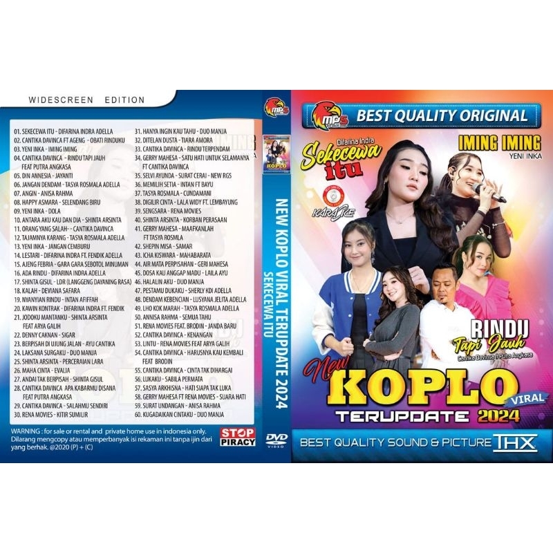 MP5 CASSETTE OF THE MOST UPDATED VIRAL ใหม่ KOPLO SONGS 2024