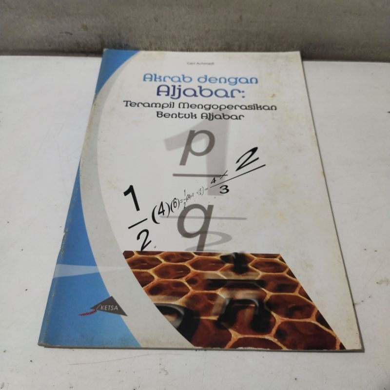 หนังสือ Familiar ที่มีทักษะ Aljabar สร้างรูปร่าง Aljabar