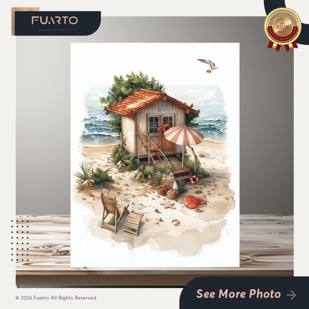 ไม้ตกแต่งผนัง Place Iconic Hawaii 30x40 12R | ตกแต่งผนัง GB