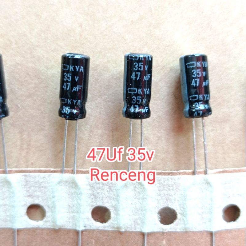 แพ็ค 47uf 35v*******