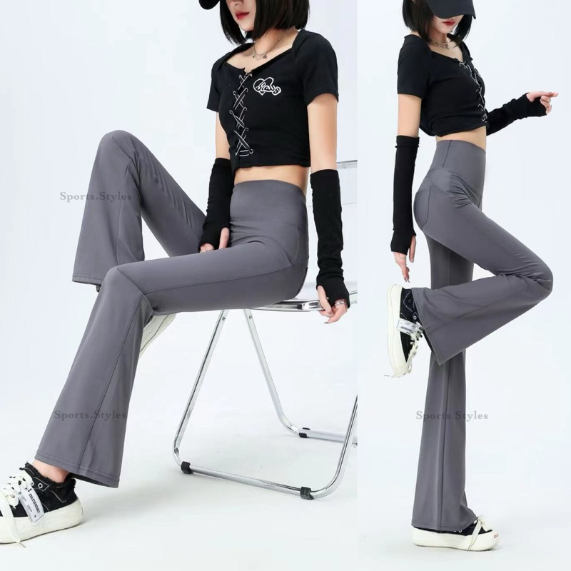 7j Sports.Styles.id Cutbray Leggings 6078 ผู้หญิงยิมฟิตเนสกีฬา