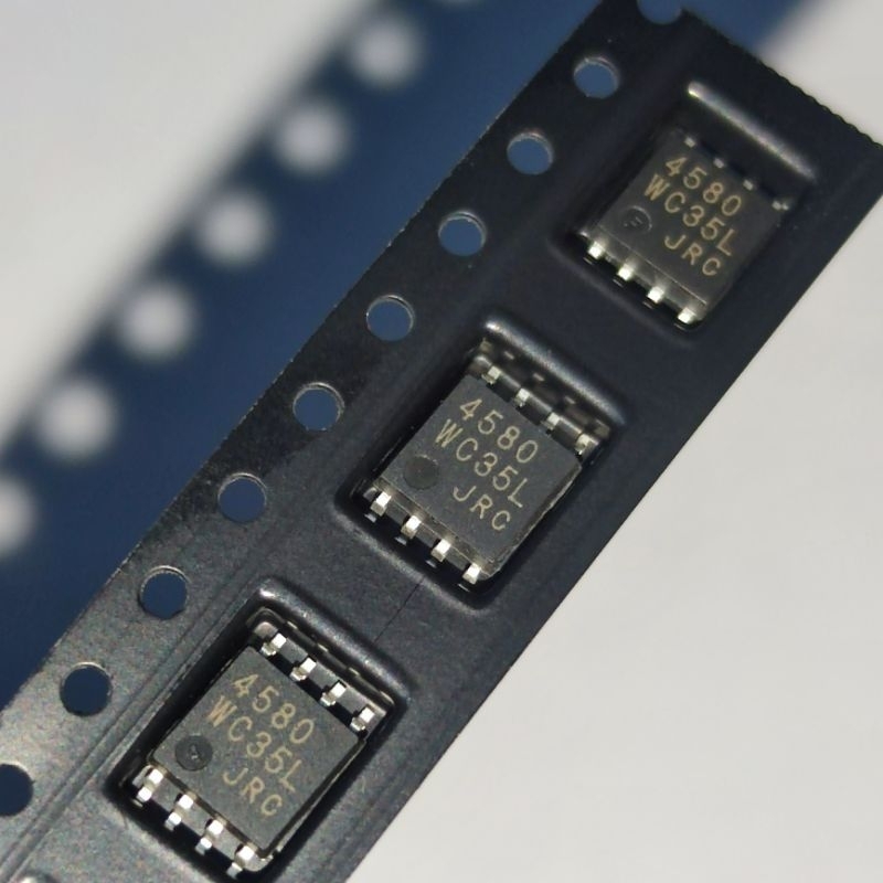 JRC4580 SMD / JRC4580D / IC DUAL OP AMP NOISE JRC 4580 SOP8