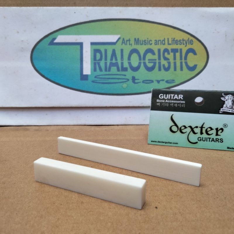 Nut and Saddle Blank Guitar ทําจากหนังวัวแท้