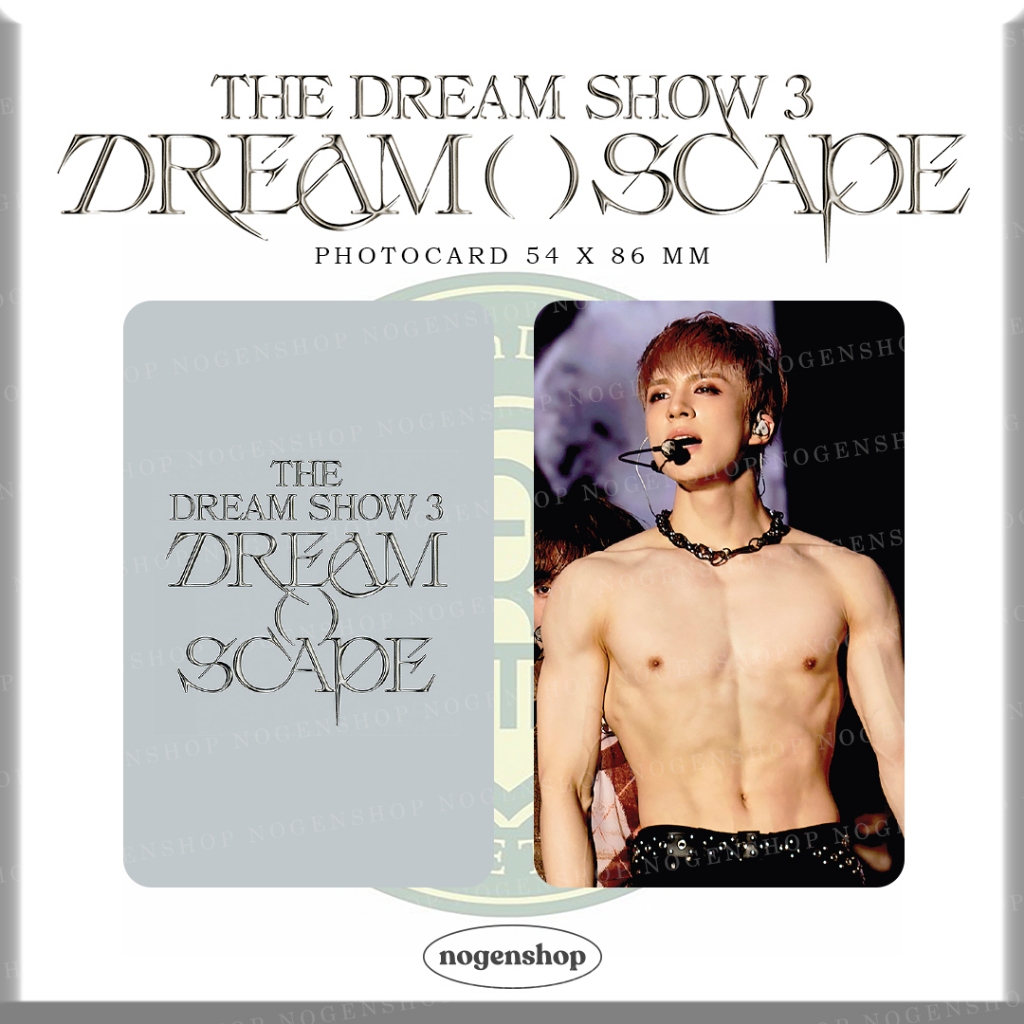 [ถูกที่สุด/FANMADE] Nct DREAM THE DREAM SHOW 3 PC PHOTOCARD: DREAMSCAPE