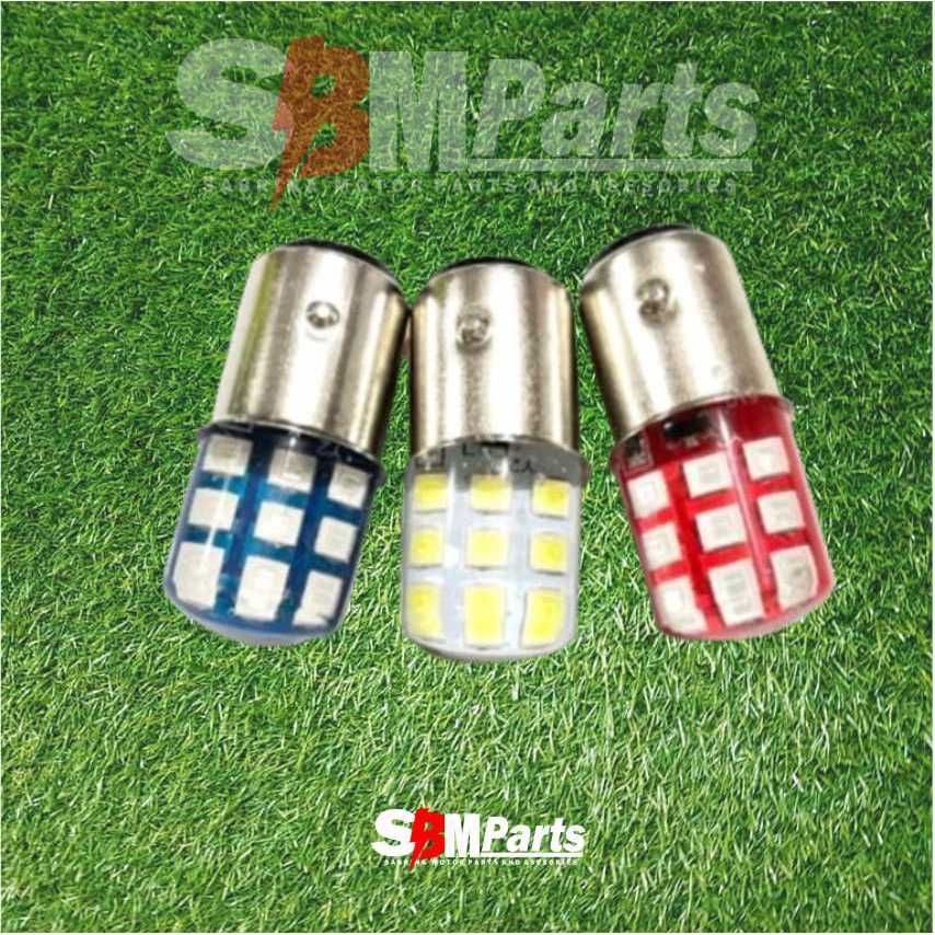MATA JELY 1157 5050 18-EYE ไฟเบรค LED รถยนต์ - สีไฟเบรครถจักรยานยนต์