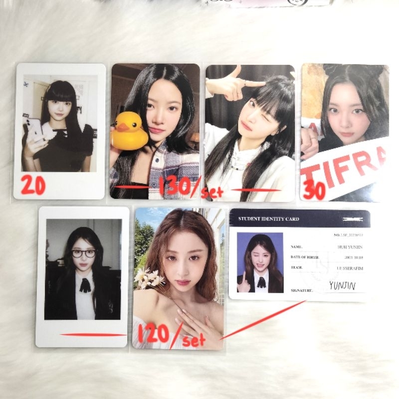 [SLKOR PACKING] PC PATTERN YUNJIN EUNCHAE SG LESSERAFAM OFC