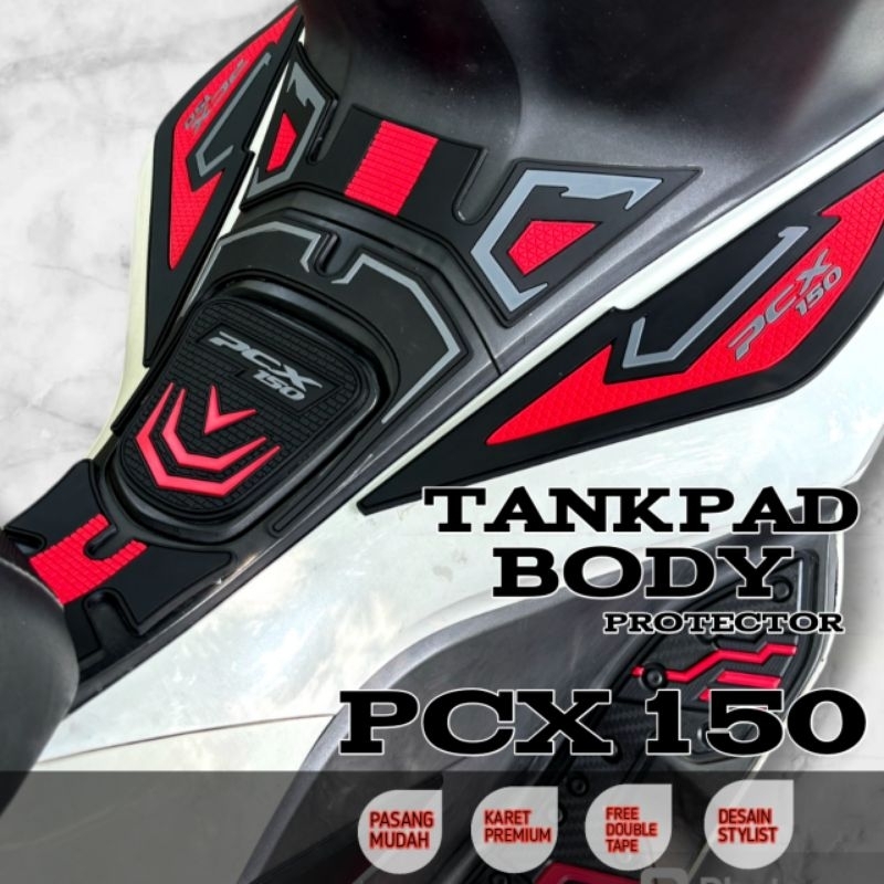 PCX 150 Tankpad อุปกรณ์เสริม Deckpad Body Protector วัสดุยาง