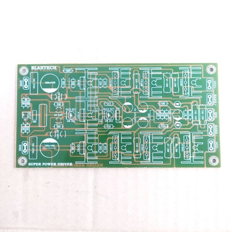 Pertinak UVJ B3 Super Driver PCB