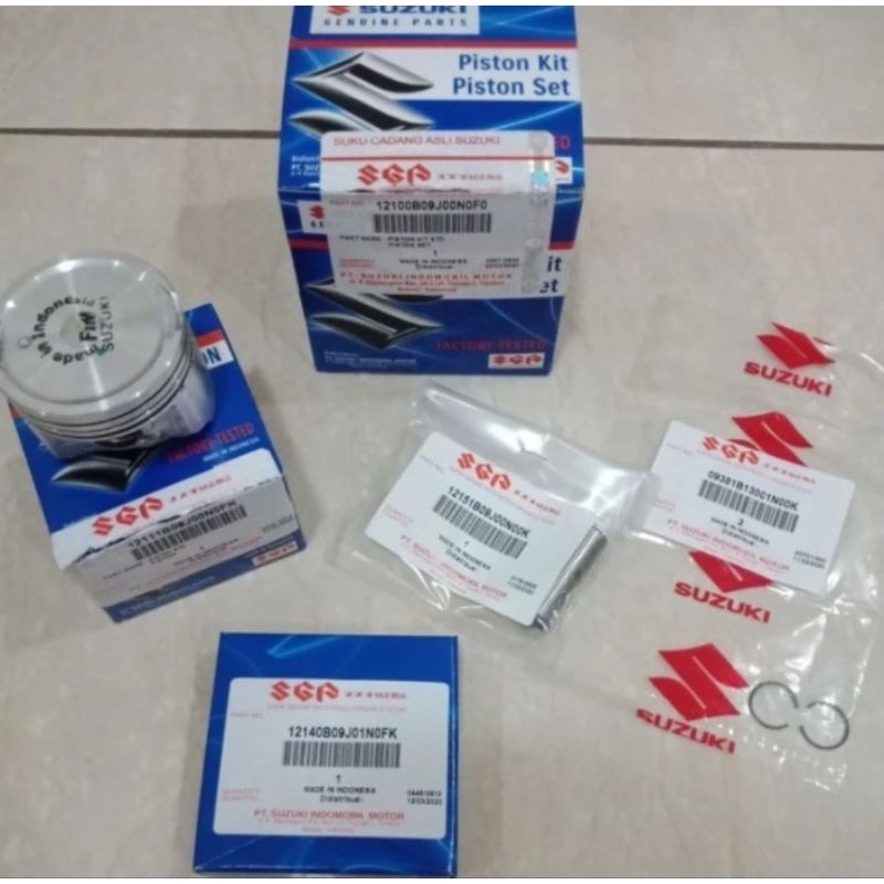 [12100-09J01-0F0] PISTON SET PISTON KIT STD_x000D_ - NEX 1 FI