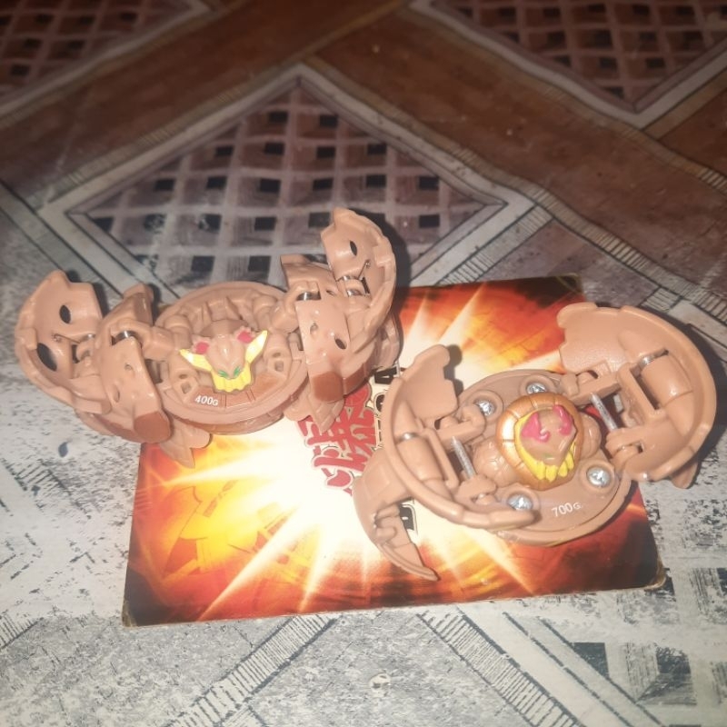 Bakugan SET subterra Wilda & Magma Wilda SEGA ORI