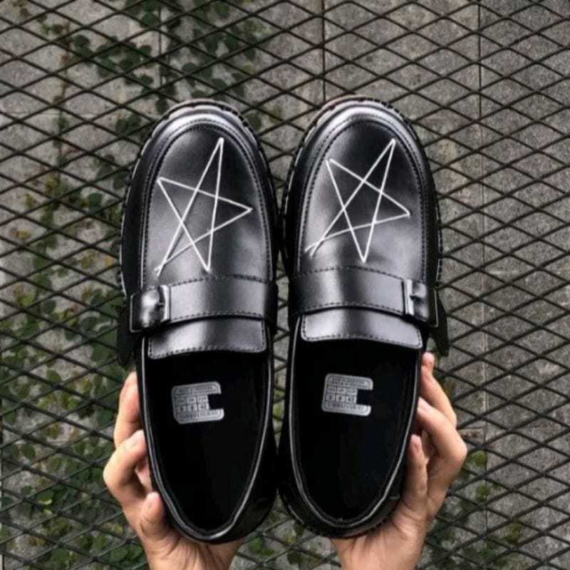 Penny Loafer Shoes Start Belt Vintage Men Women~